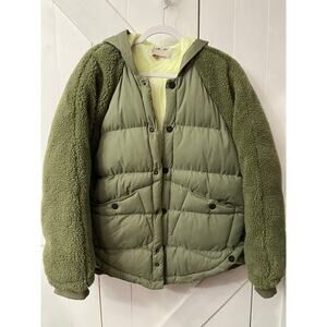 Anthropology Pilcro Swing Puffer Coat-Medium